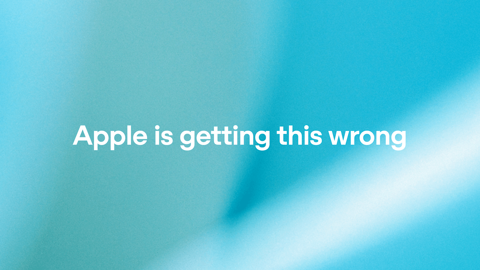 OpenAIが公開した反論文書「Apple is getting this wrong」の見出し画像