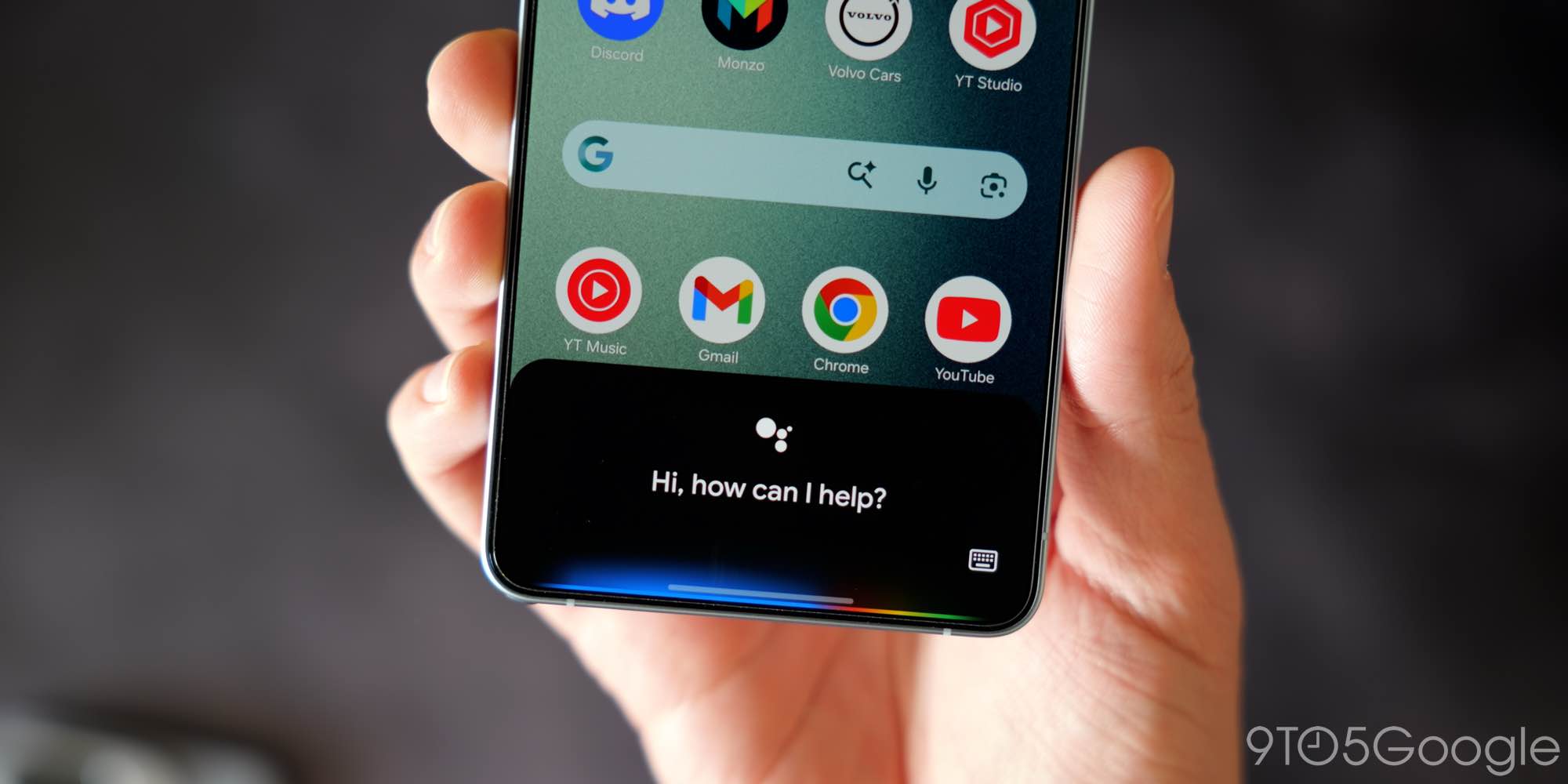 Google Assistantの操作画面。2026年9月4日からAndroidとWear OSで提供が終了し、Geminiへ置き換わります