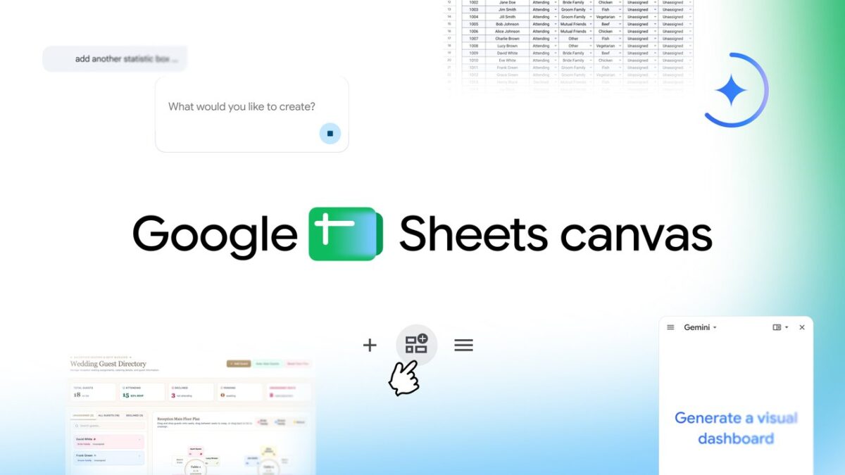 Sheets canvas公開 スプレッドシートが対話型ミニアプリに変わる