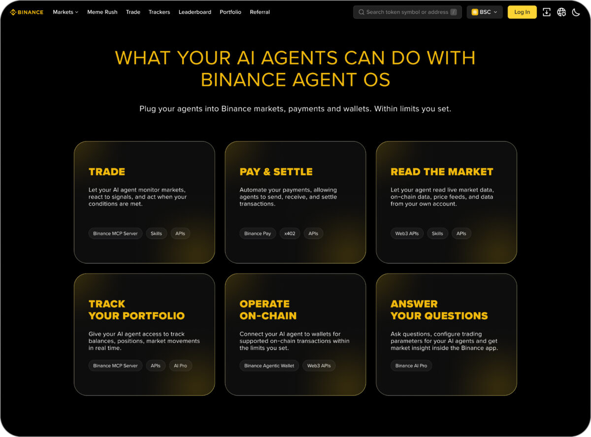 Binanceがトレード用AIエージェント基盤を公開、権限設計3つの論点