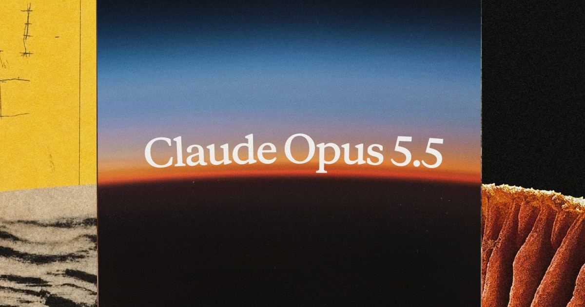 Claude Opus 5.5の発表ページのイメージ