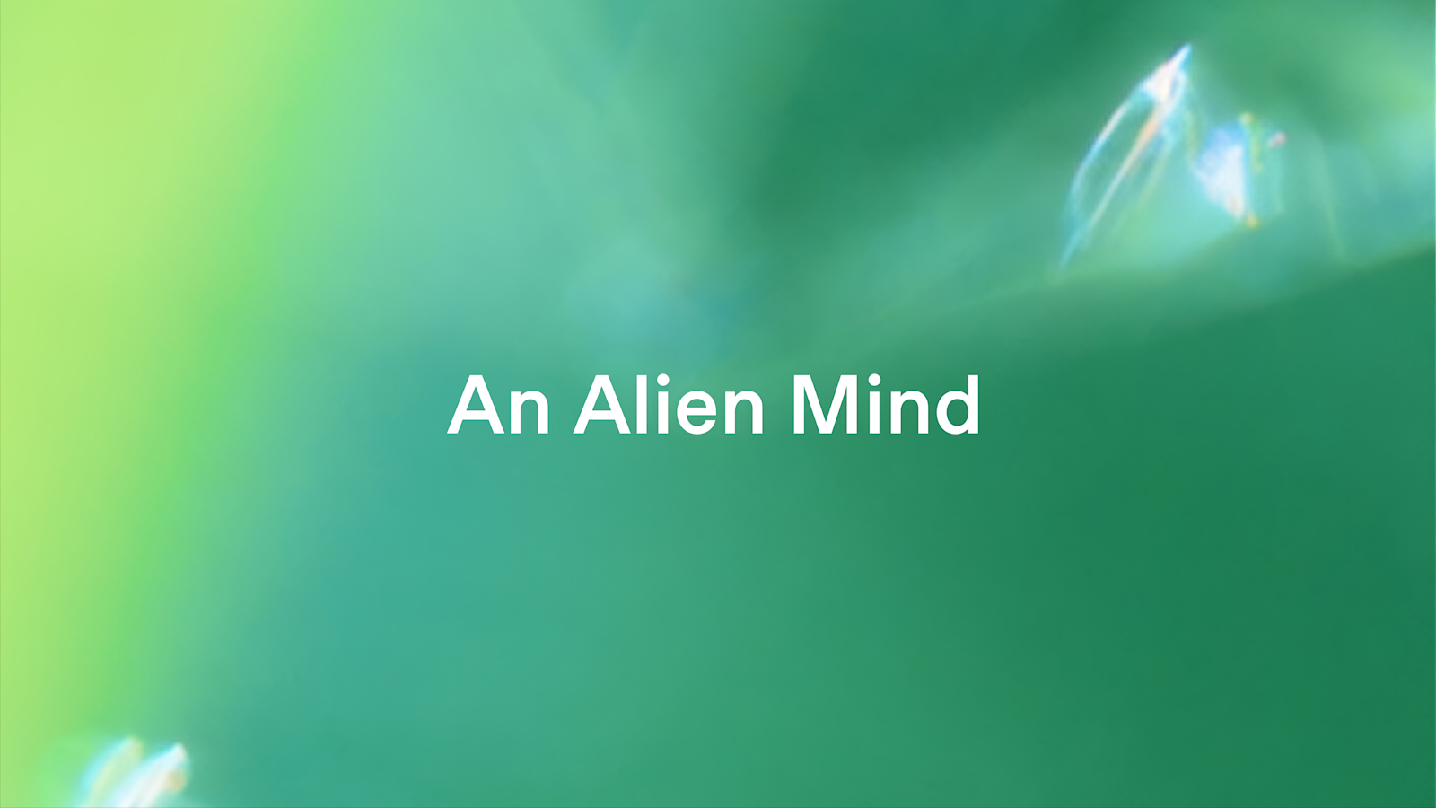 「An Alien Mind」のカバー画像