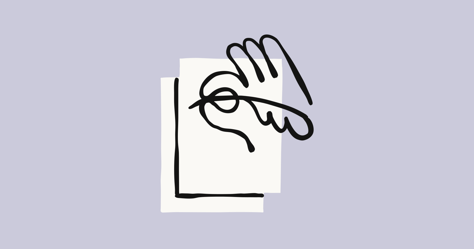 ペンと書類を描いたAnthropicの記事イラスト