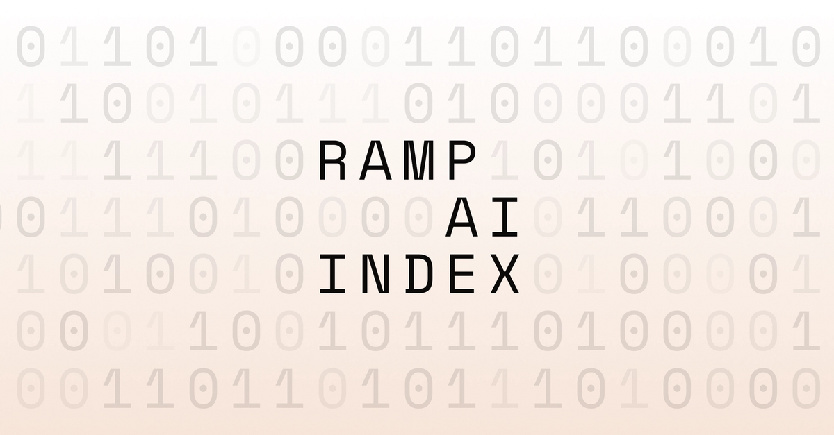 RampのAI Index記事のヘッダー画像