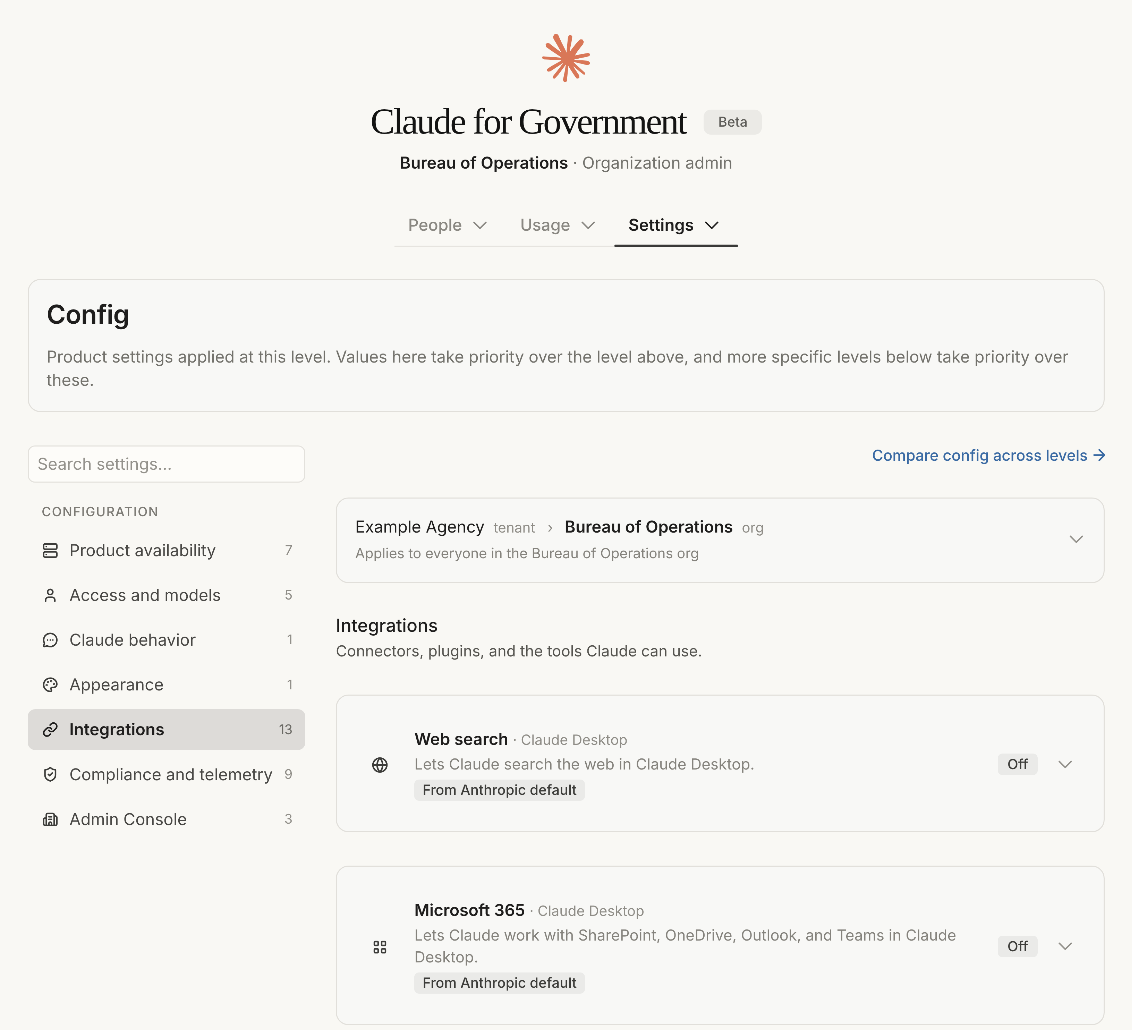 Claude for Governmentの一般提供開始を伝えるClaudeブログの図版